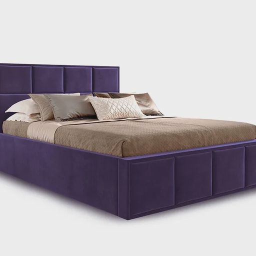 Кровать «Октавия», мора фиолетовый